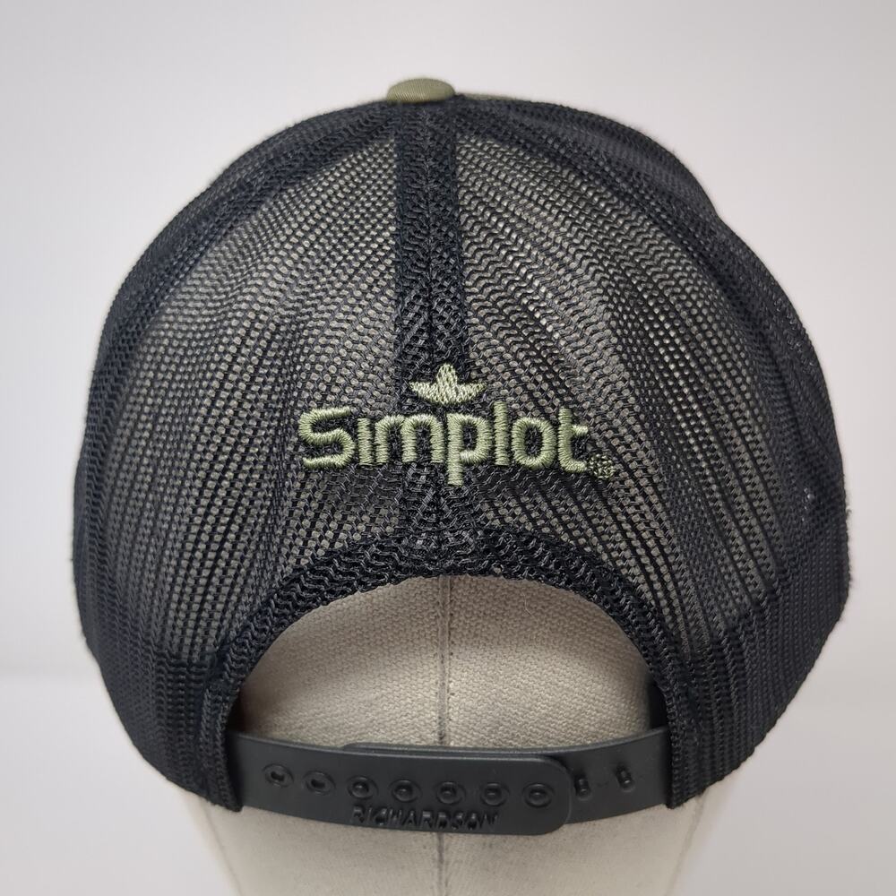 Maple City Simplot Snapback Trucker Hat Green One… - image 6